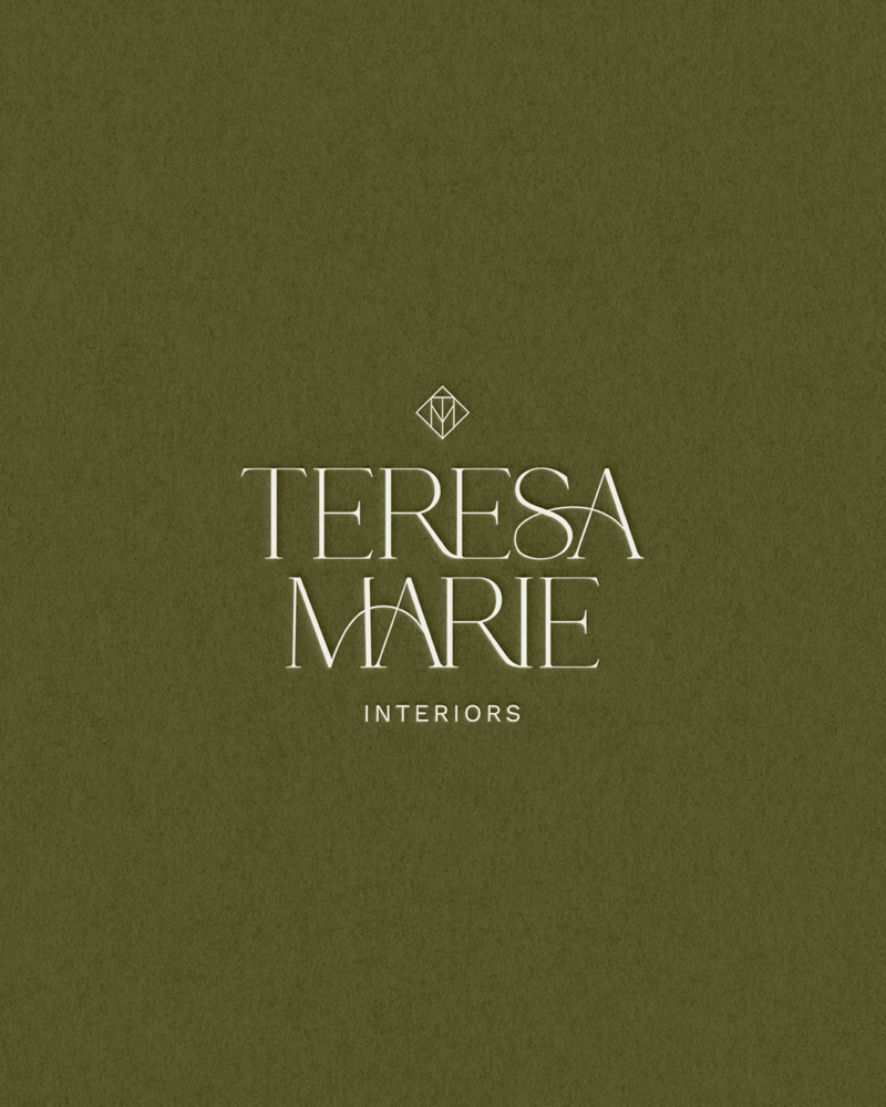 Modern timeless logo design for interior design studio