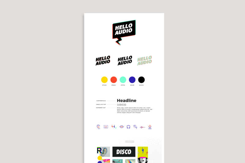 hello-audio-styleboard