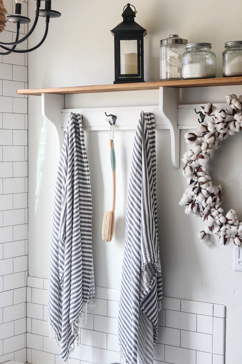 Master Bathroom Shelf Makeover by The Wood Grain Cottage-44
