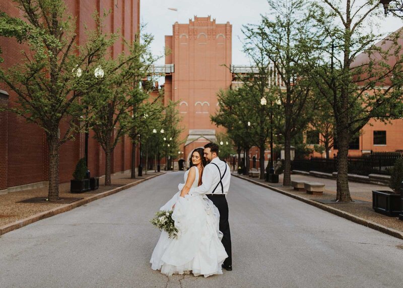Modern wedding in STL