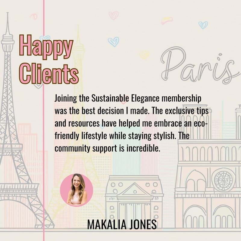 Star of Paris Template Testimonial for Priscilla Dubois’ Fashion Coaching Services