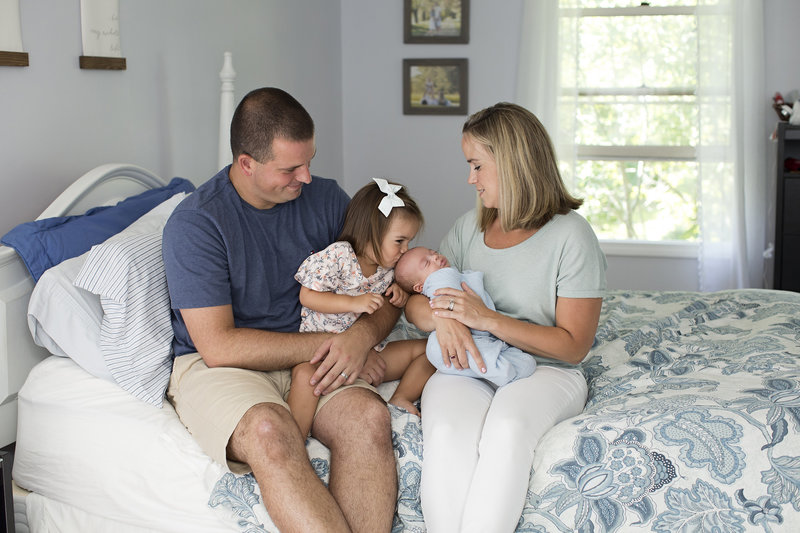 Middlebury Ct Newborn In-Home Photography