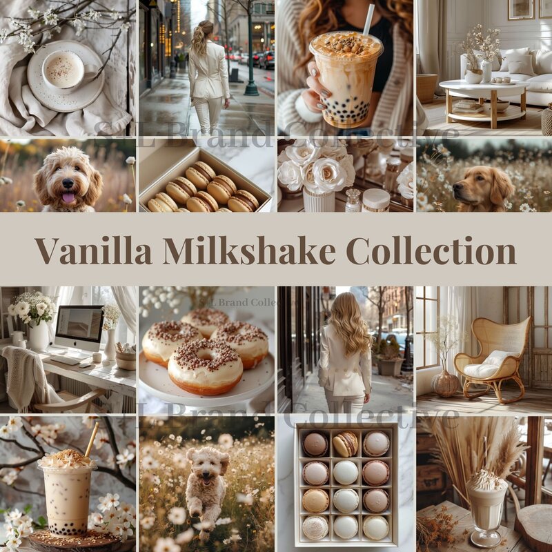 Vanilla Milkshake Stock Photos (4)