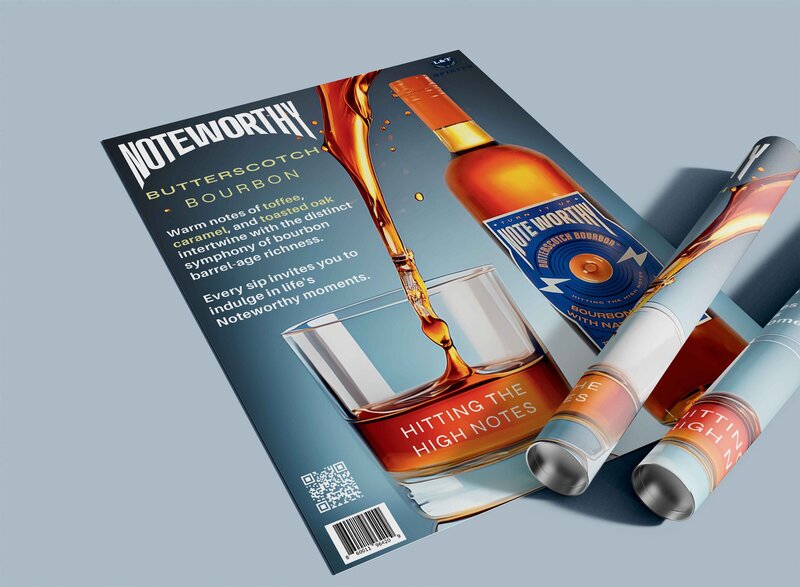 Noteworthy Poster Mockup Design