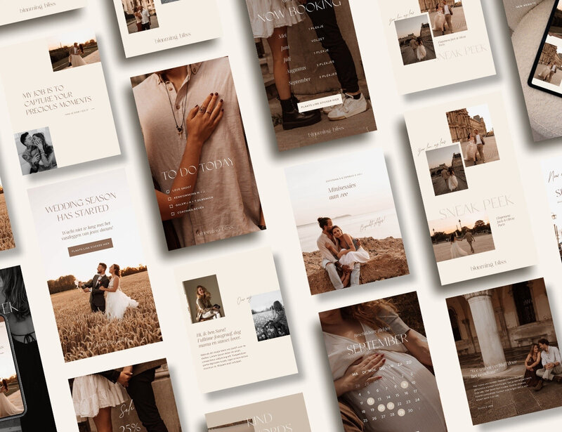 Instagram templates fotograaf Blooming Bliss 1