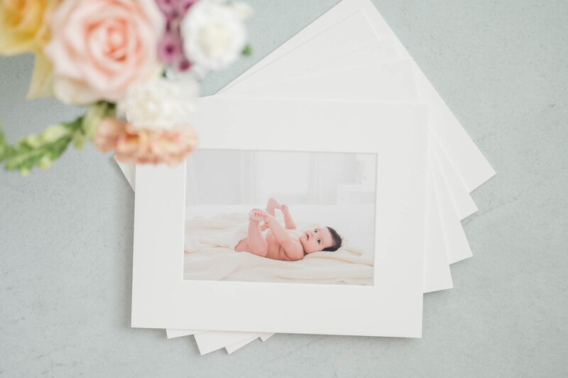 Stack of printed photos