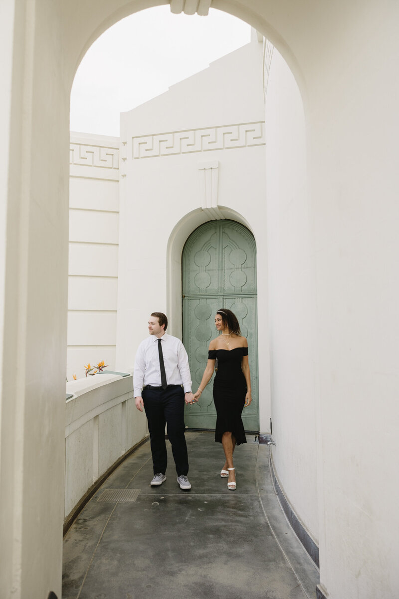 Griffith Observatory Engagement Photoshoot, Los Angeles Wedding Photographer-08