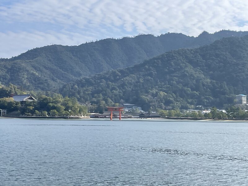 Miyajima from the Ferry 2023