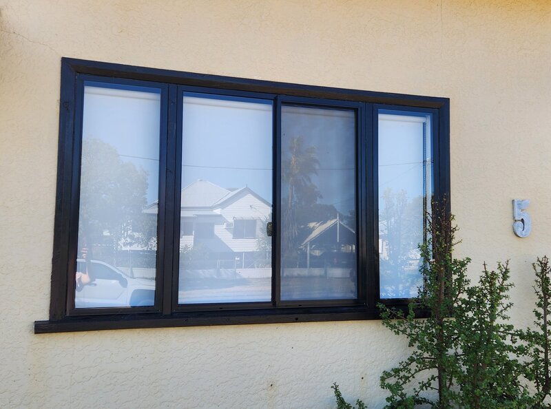 Residential property with custom casement windows designed for durability and aesthetic appeal.