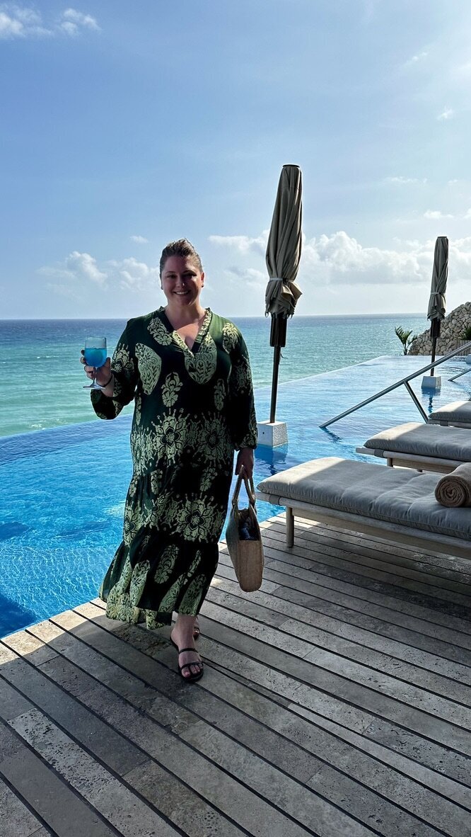 Champagne and chocolates at La Casa de la Playa