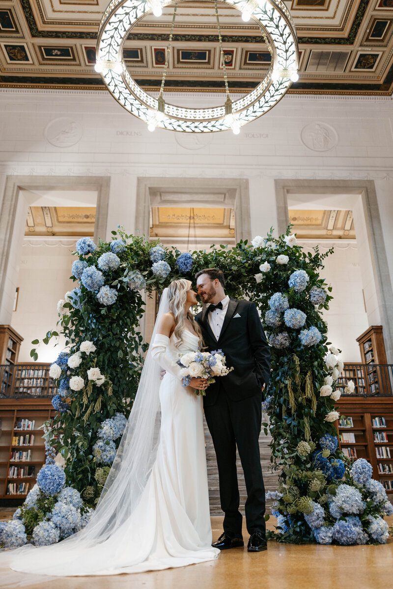 wedding dresses indianapolis April Cornell Lillian Rayon Dress – Elegant Blue Maxi – Cloud Nine Pajamas main image 0