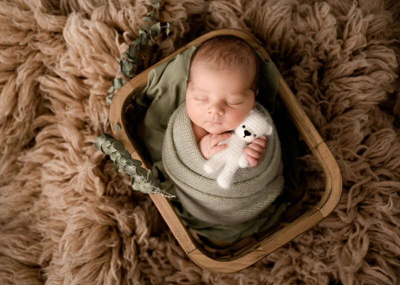 Best Newborn Photographer in the Lehigh Valley studio newborn session-8