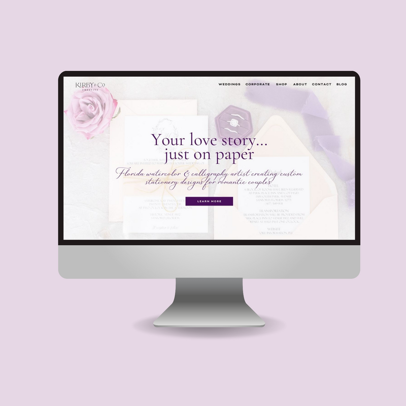 Kirby & Co Creative Website