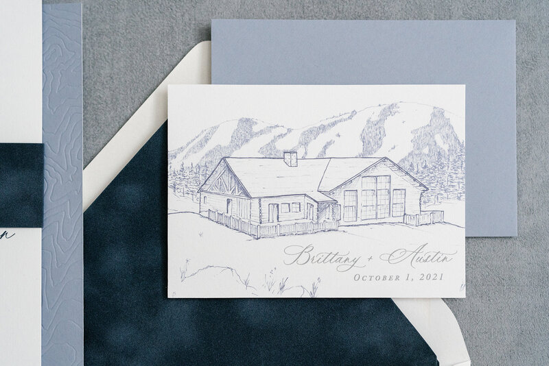 Hand drawing of Beano's Cabin