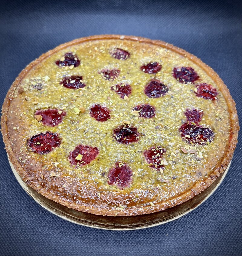 pistachine framboise