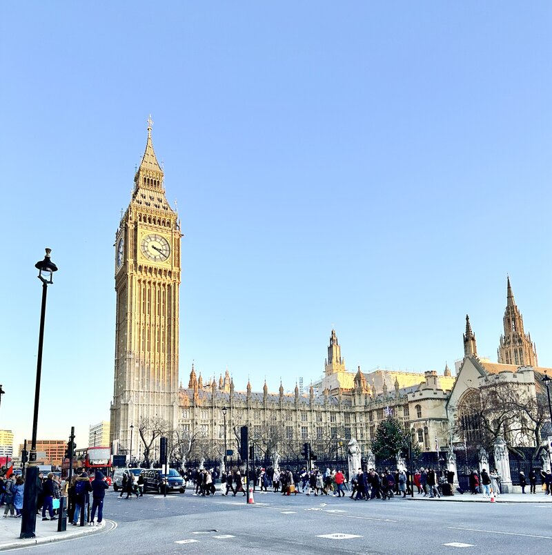 London Christmas 2022 Big Ben 