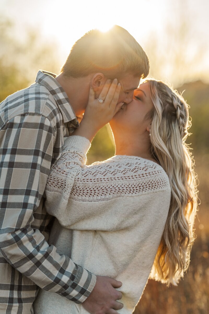 beautiful little girl smiling outside