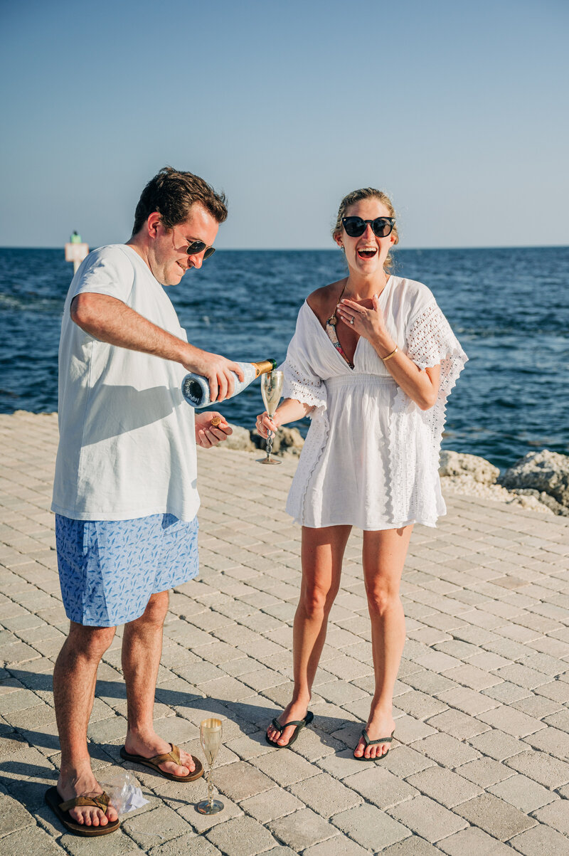 proposal at ocean reef club