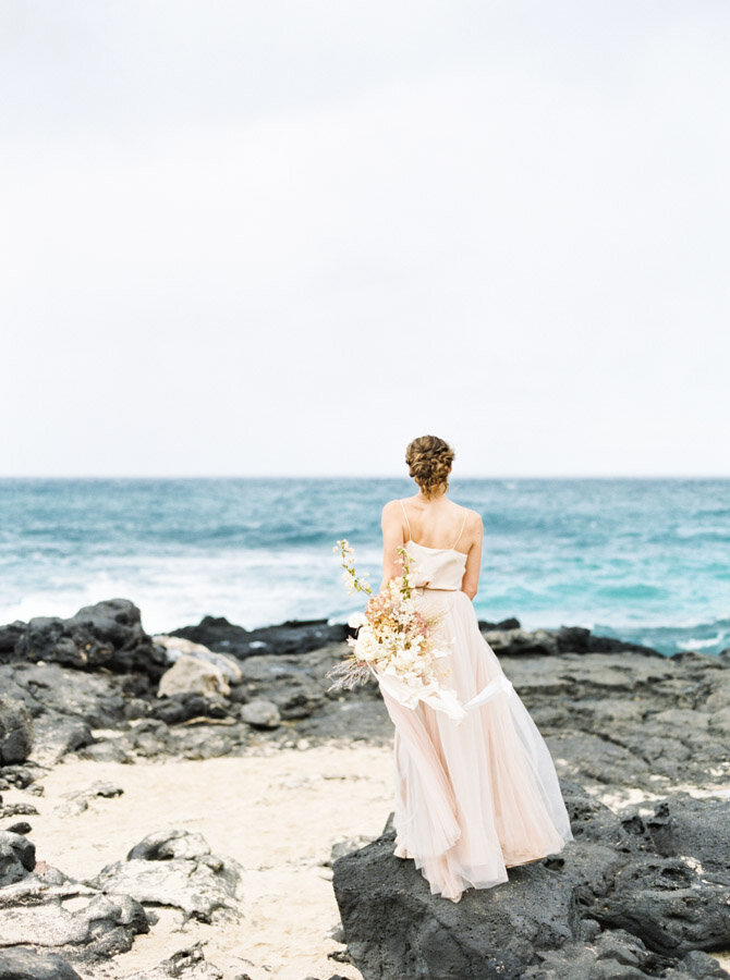 00039- Fine Art Film Hawaii Destination Elopement Wedding Photographer Sheri McMahon