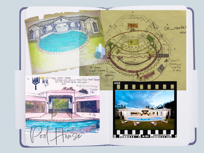 LL Poolhouse Sketch