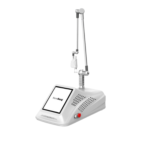 UltraLight CO₂ tabletop fractional laser stock photo
