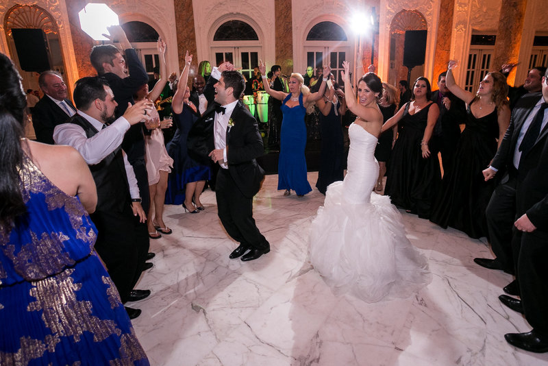 Destination Wedding Puerto Rico party at the Antiguo Casino de Puerto Rico