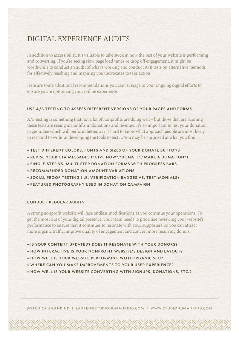 Humankind | Nonprofit Website Templates & Design