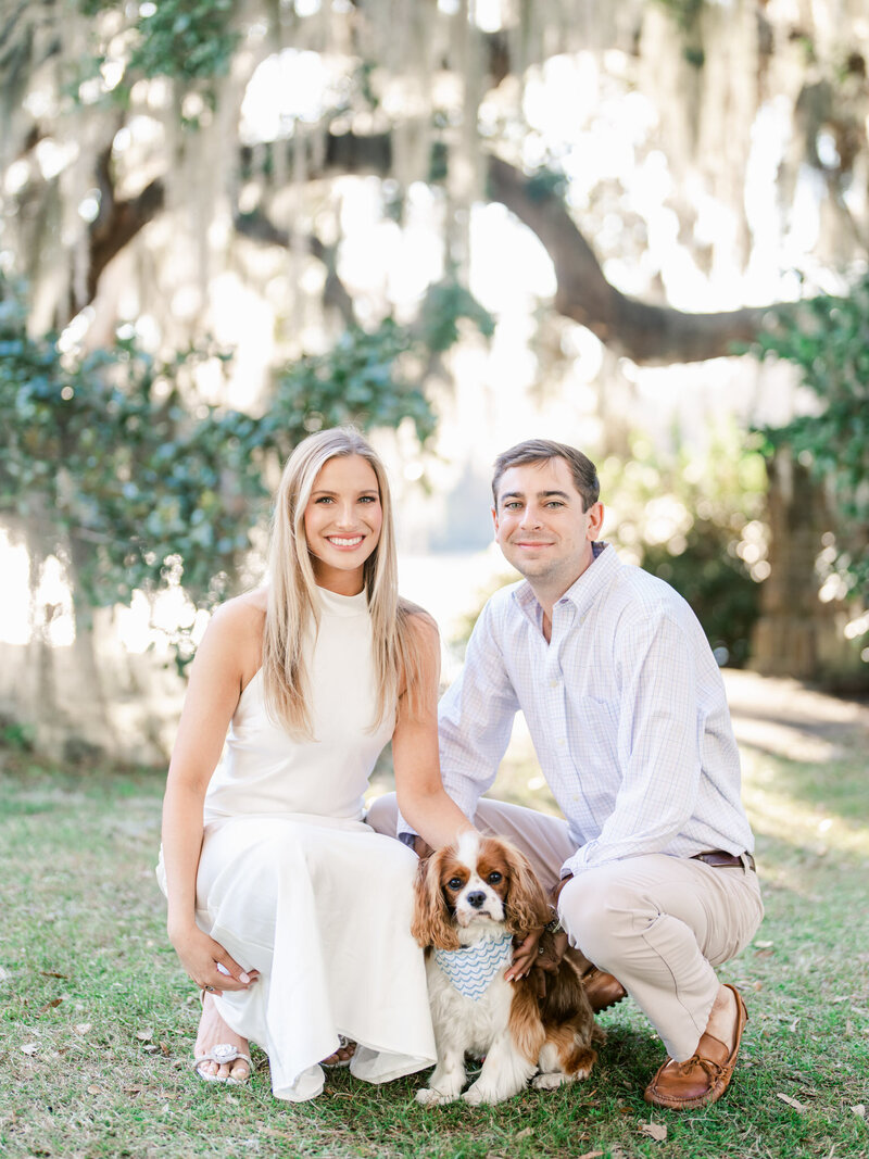 South Carolina Engagement Pictures in Murrells Inlet at Wachesaw -17