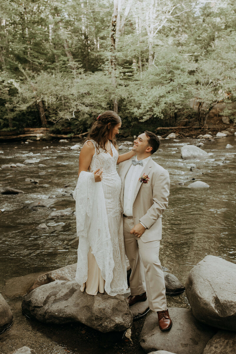 Great Smoky Mountains Wedding in Elkmont