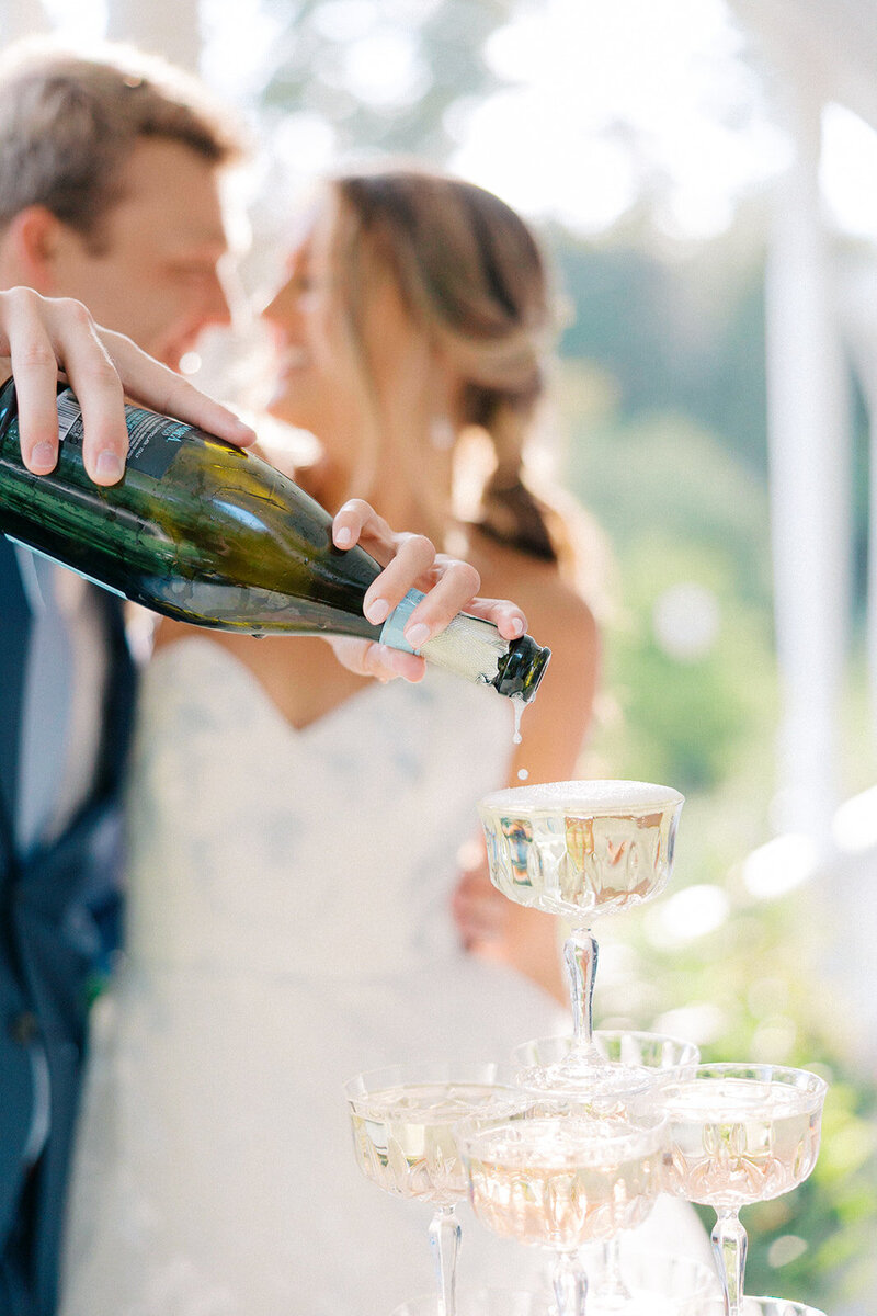 champagne tower