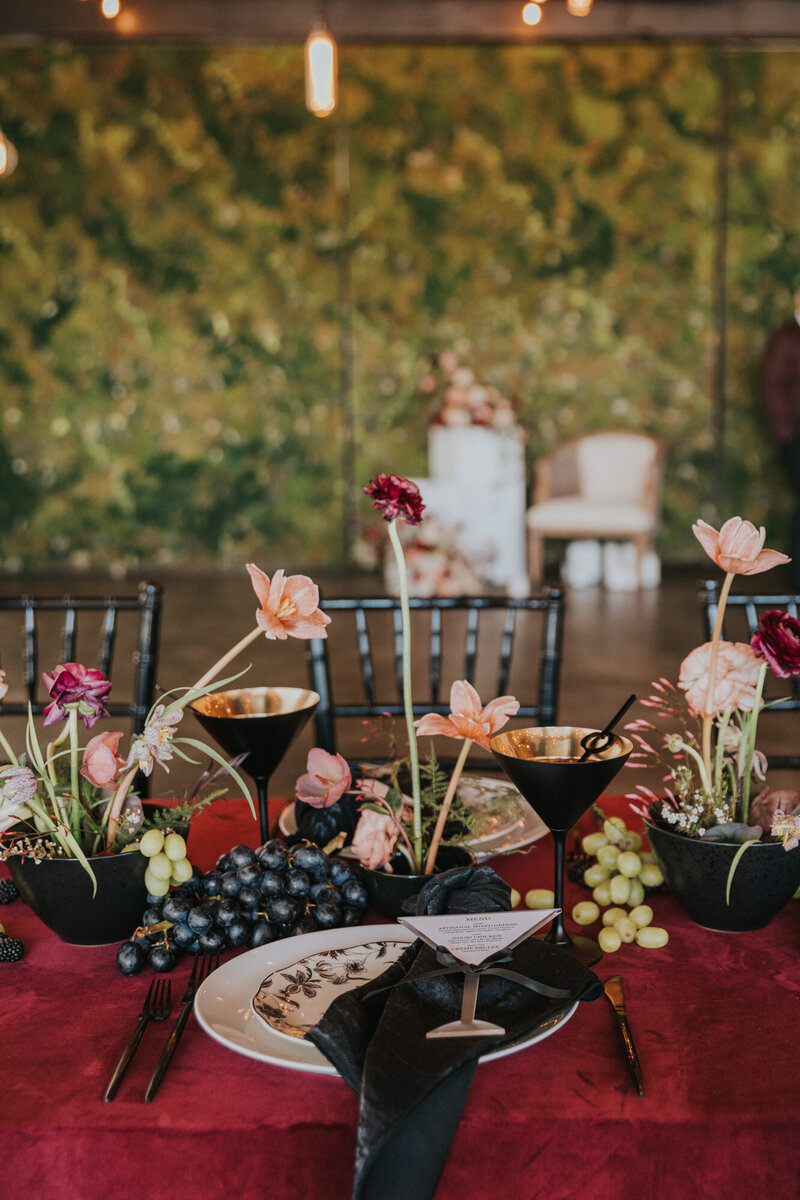 Luxurious Styled Shoot by black Olive Events, an event planner