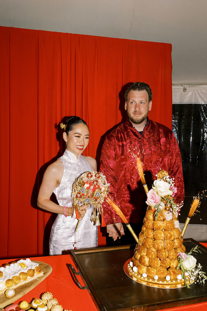 Chinese American wedding in Provence