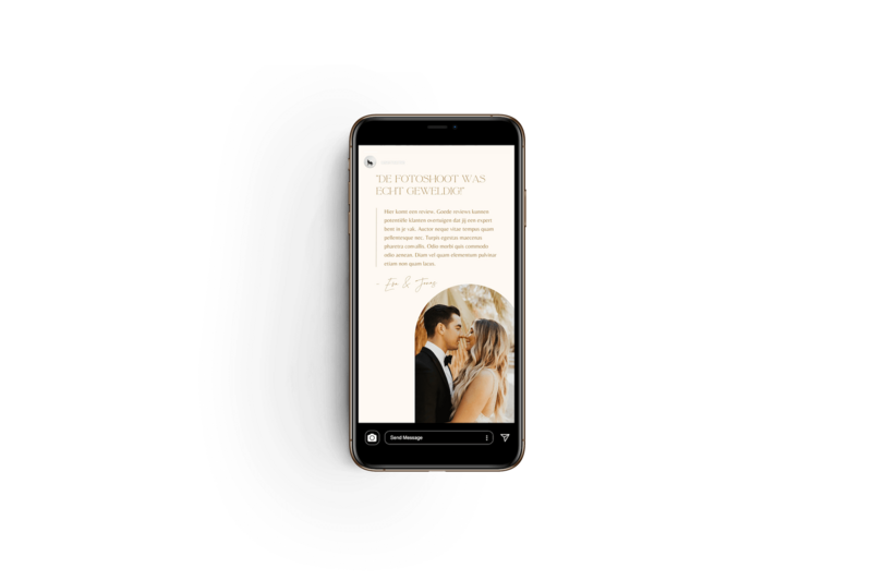 Boho Instagram story templates voor fotografen