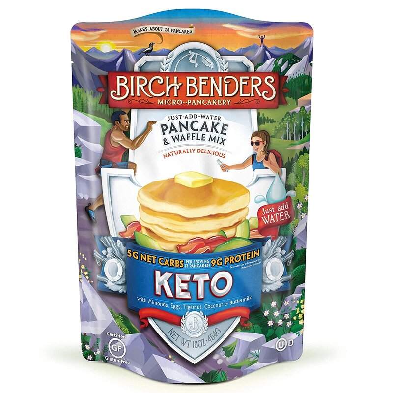 Keto-Friendly Pancake And Waffle Mix