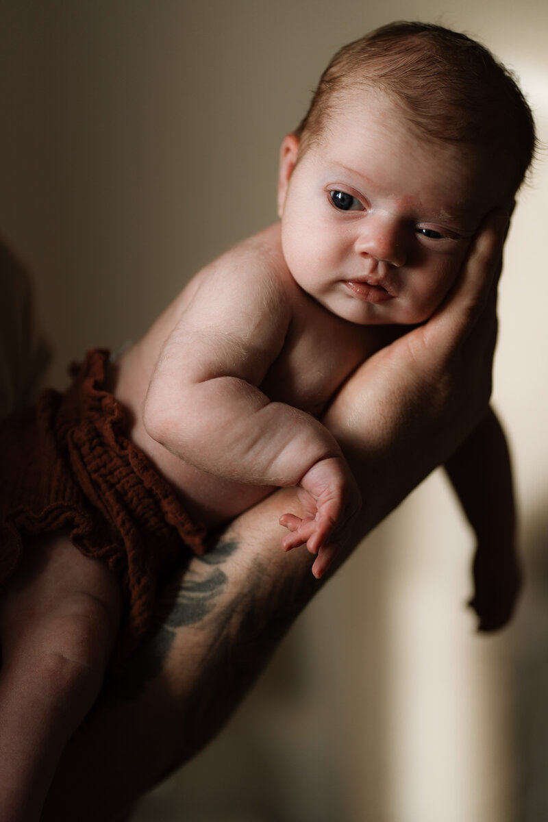 Worcestershire Newborn Photographer with in home newborn session