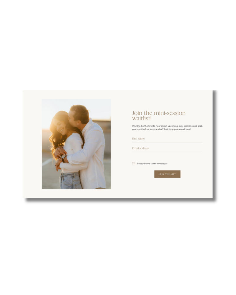 Ivory Vines Flodesk signup forms 3