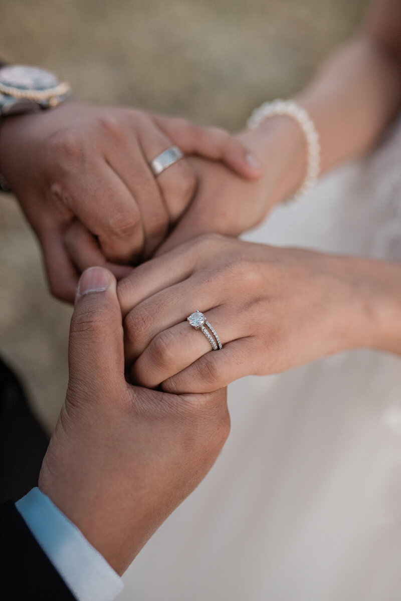 Couple wedding rings