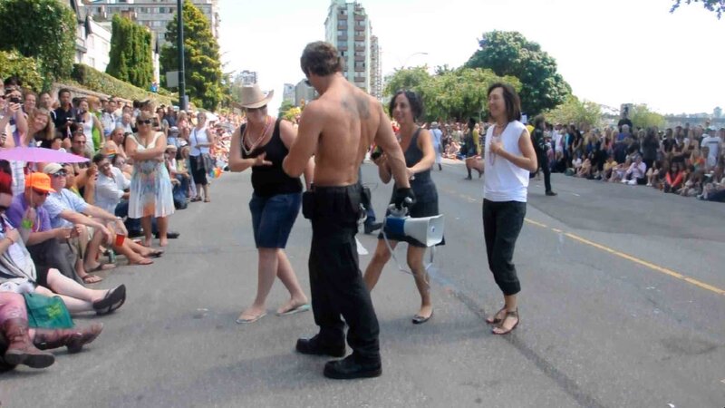 Brent Ray Fraser Officer Hardonski Busts First Pride Parade Vancouver 2009 - 04
