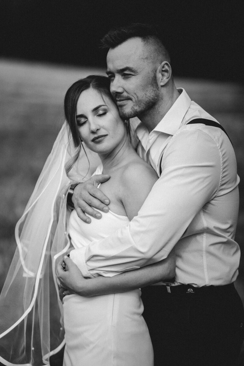 statek újezd - portrét novomanželů