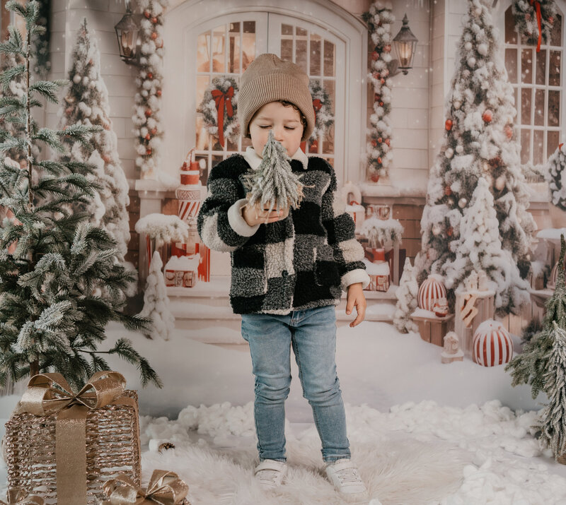 Kerstfotoshoot Amsterdam noord