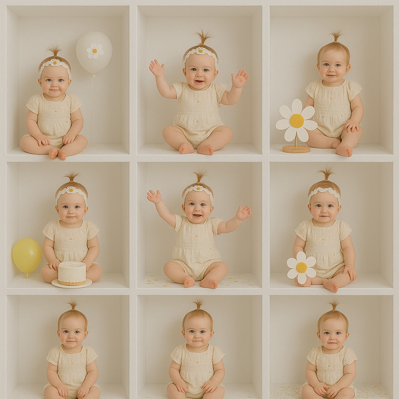 Box portraits Edmonton Baby Photographer