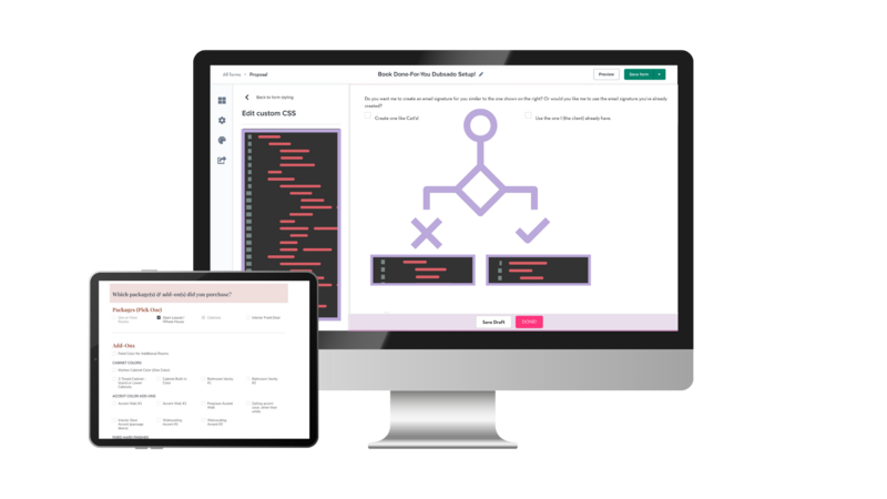 Conditional Logic Clean Mockup