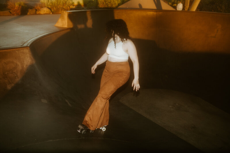 Female Portrait Photography Session Skatepark Vancouver _9934