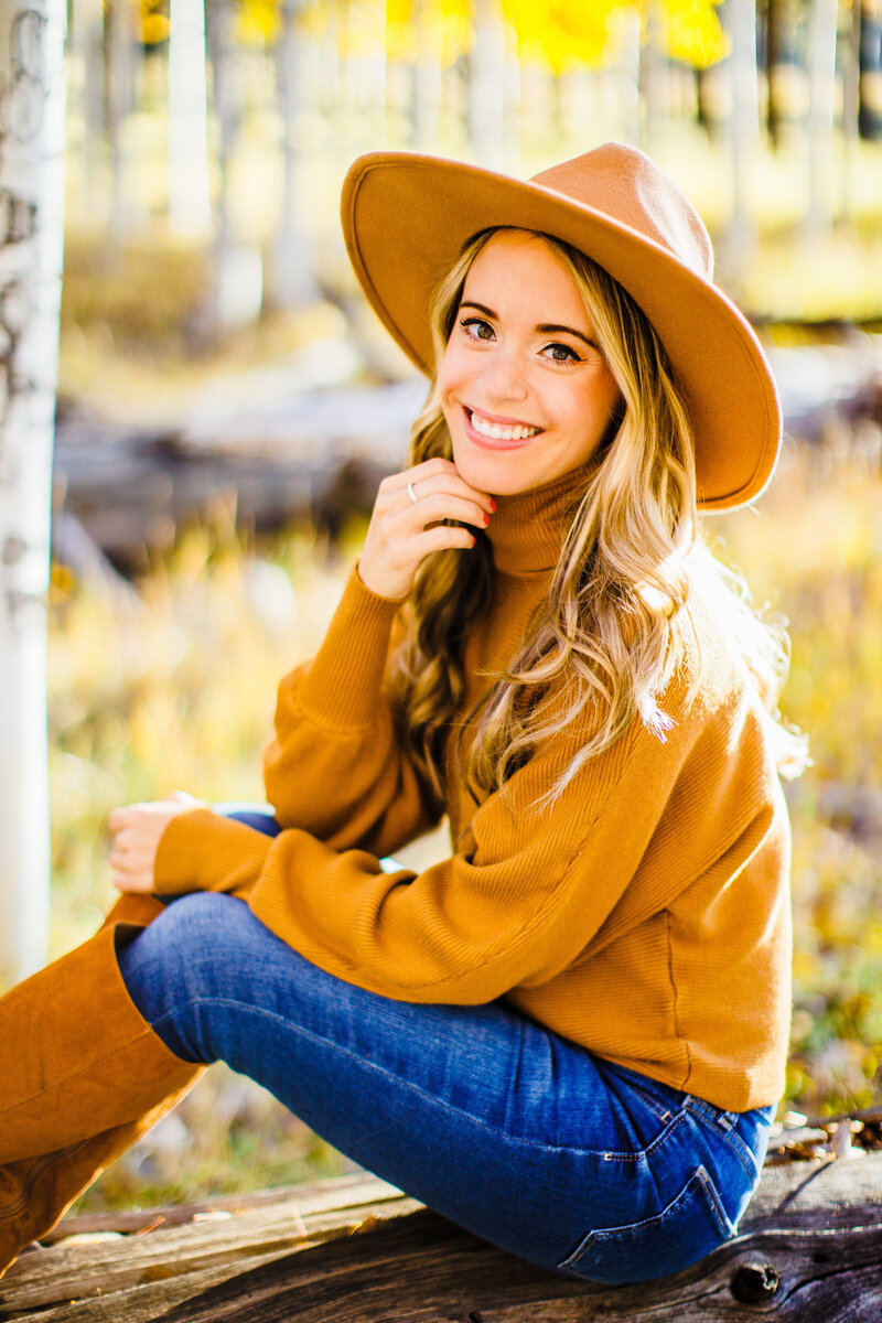 Julia Romano Photography Flagstaff bio fall autumn aspens