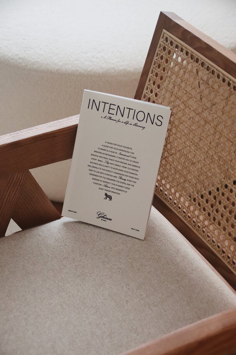 Intentional Planner ghinou studio