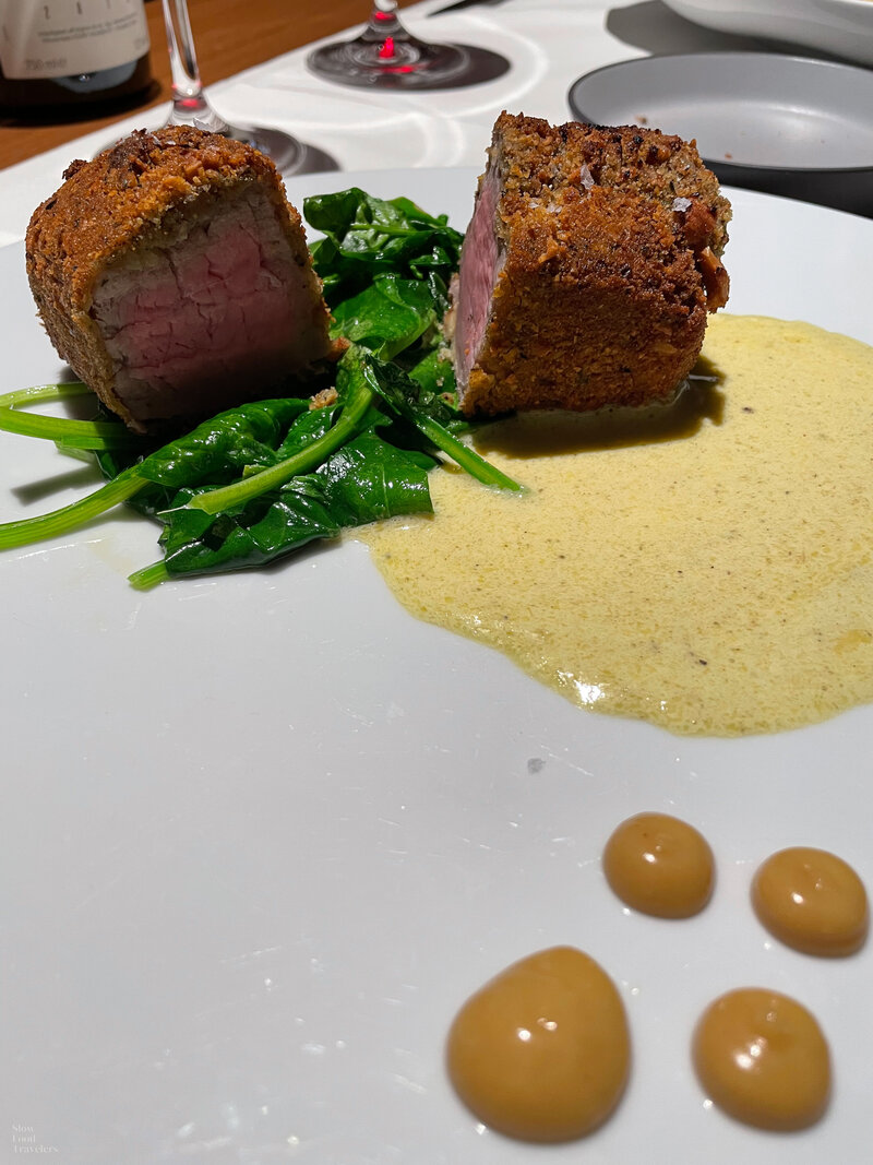 Main Dish at Aroma in Turin, Italy