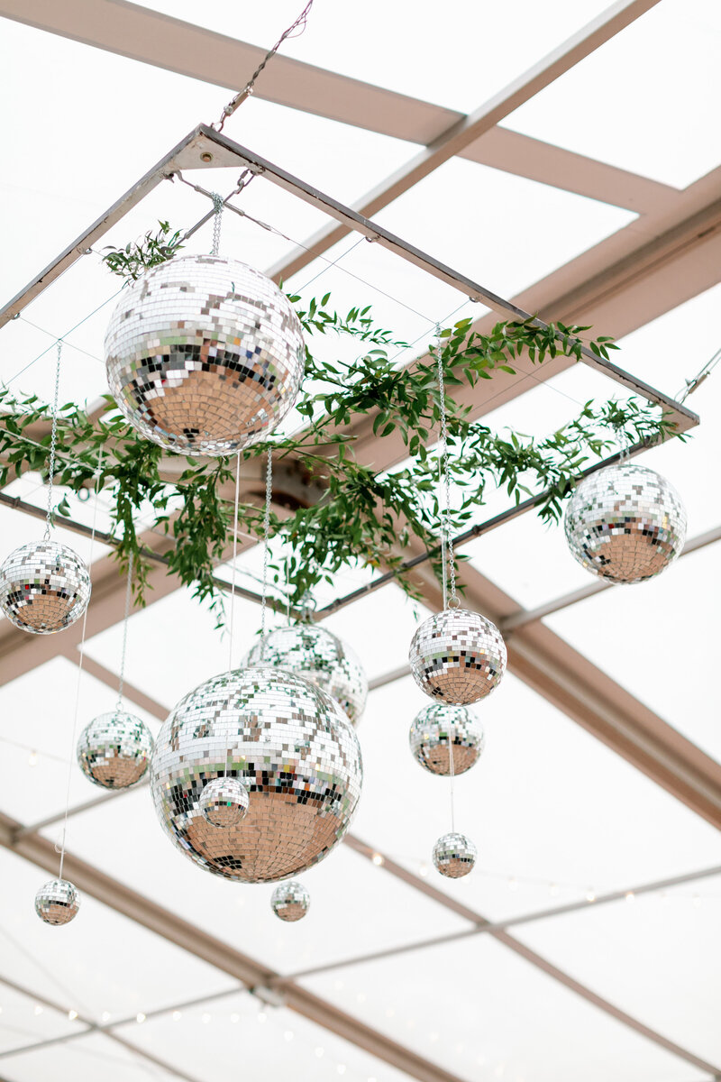 Disco ball wedding