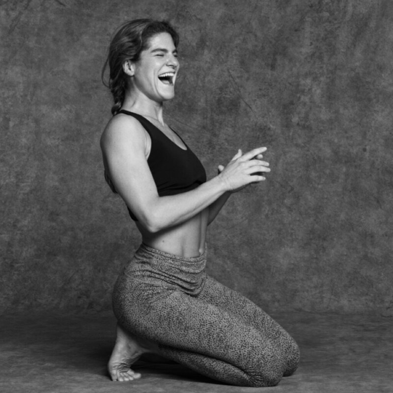 Nastasia Bach, a 900+ hour certified Jivamukti yoga teacher, leading dynamic and spiritually grounded yoga classes in Sayulita and San Pancho, Nayarit, Mexico.