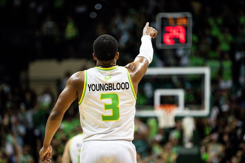 Chris Youngblood back