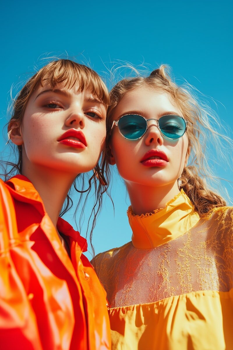 Vibrant Outdoor Portrait